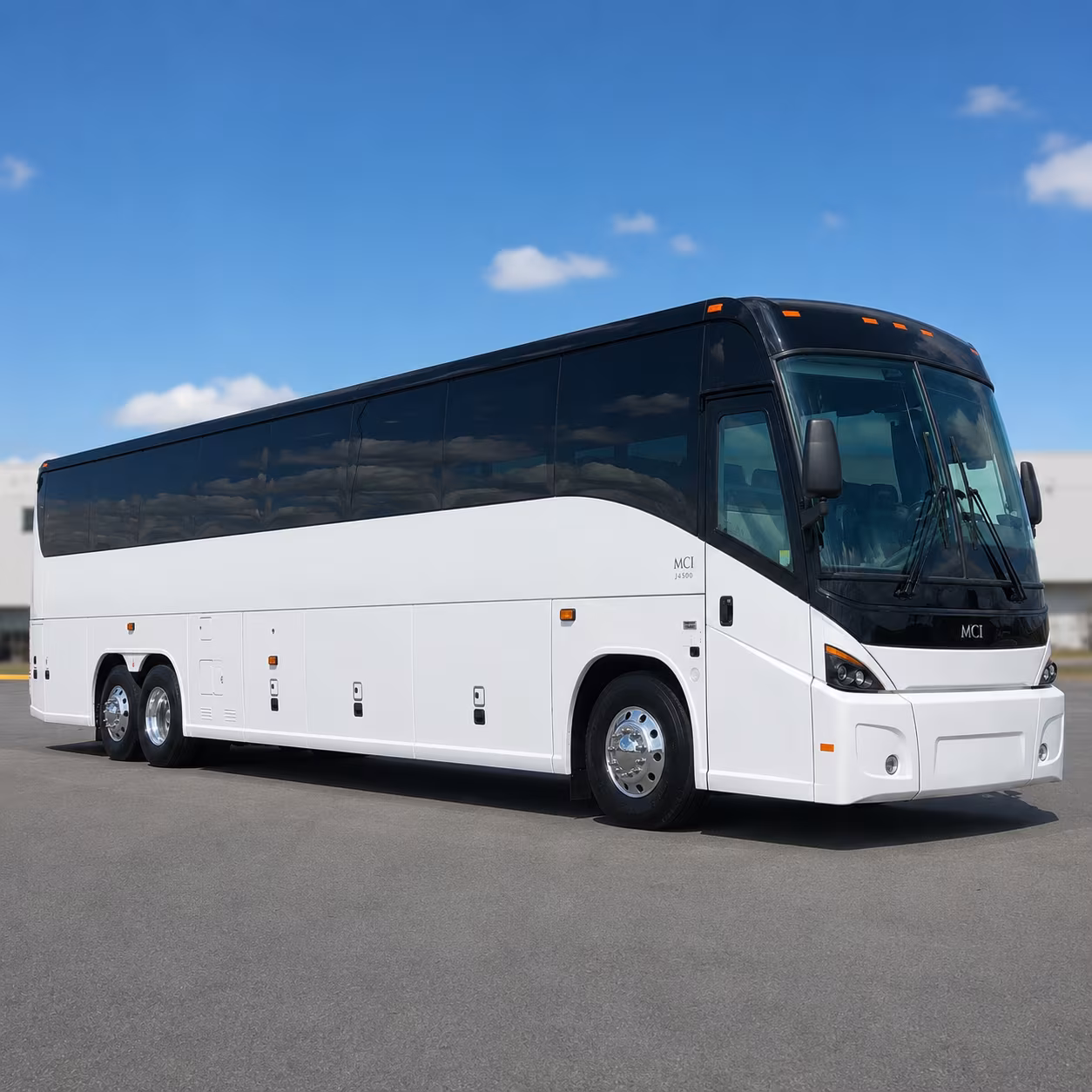 Durham School Event Transportation party bus exterior