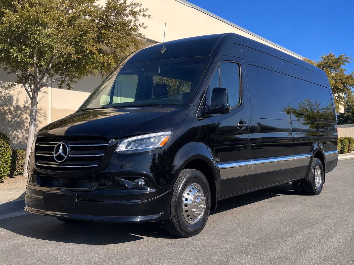 Durham School Event Transportation party bus exterior